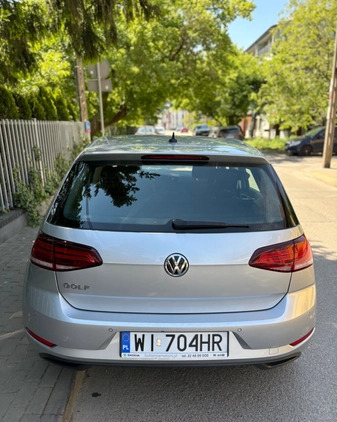 Volkswagen Golf cena 59900 przebieg: 75209, rok produkcji 2018 z Warszawa małe 67